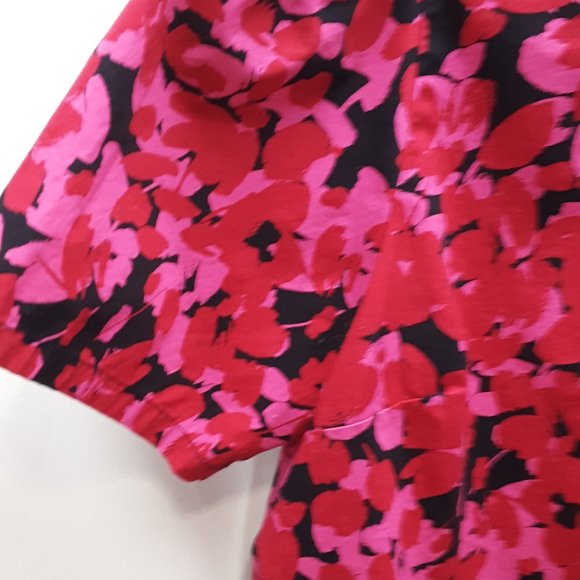 J. Crew  Reimagined Short Sleeve Pullover Blouse Top Shirt Shoulder Buttons Med - Picture 2 of 15